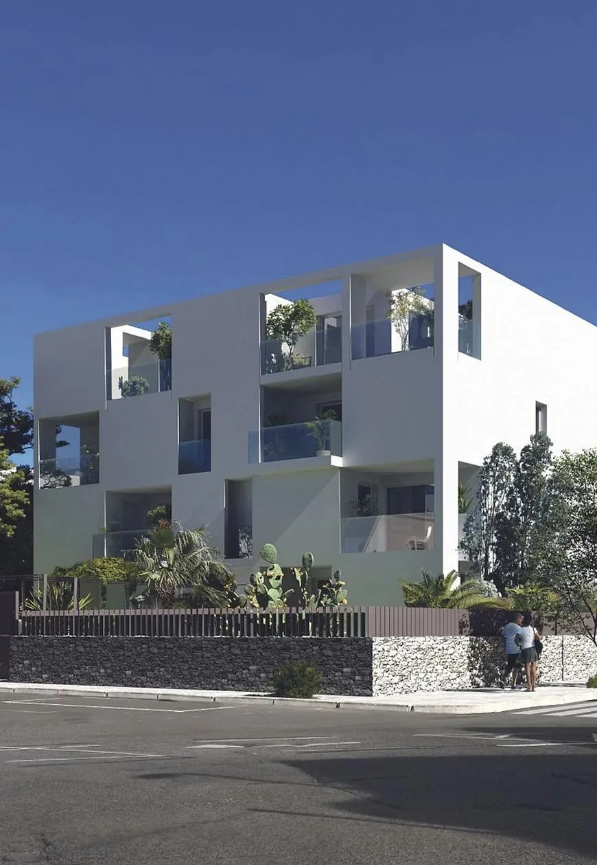 Càlé: render dell'edificio