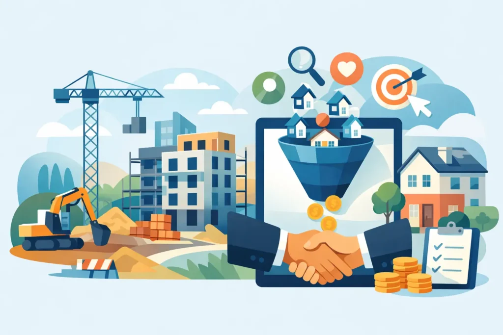 Lead generation cantieri residenziali efficace